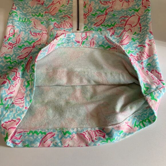 Lilly Pulitzer Top Women XS Extra Small Skipper Popover UPF 50 Half Zip Pullover - Picture 8 of 12